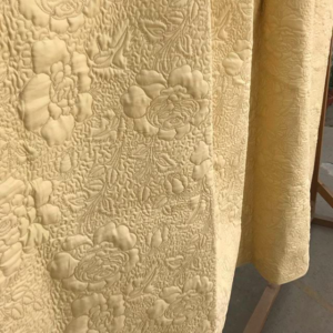 Rose Cotton Embroidered Bedspread