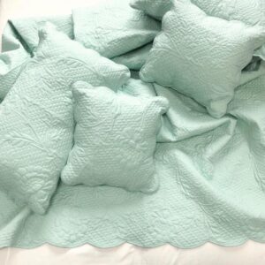 Fiona Embroidered Cotton Bedspread