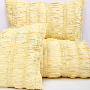 Santorini Ruched Cotton Quilt Set