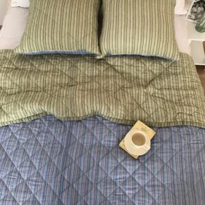 Reversible Yarn Dyed Cotton Quilt Set