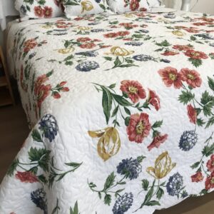 Spring Floral Bedding Set