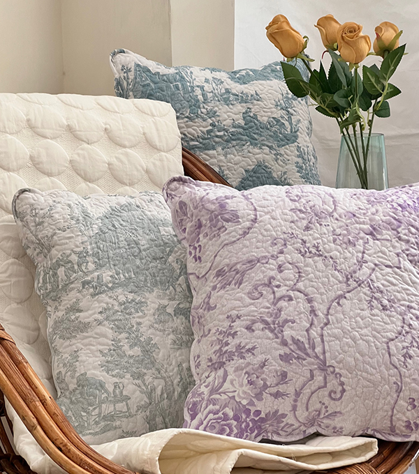 French Toile Cushion Cover Belleven