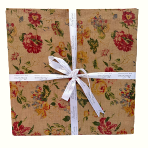 Rustic Earthy Floral Table Linen Gift Box