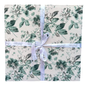 Blue Fleur De Leaf Table Linen Gift Box