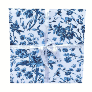 Blue Floral Table Linen Gift Box