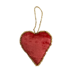 Velvet Heart Ornament