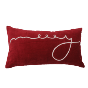 Merry Red Pillow Cover