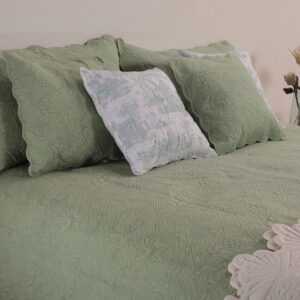 Meadows With Lines Cotton Embroidered Bedding Set