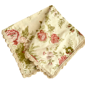 Pink Rose Vintage Napkin (set of 4)