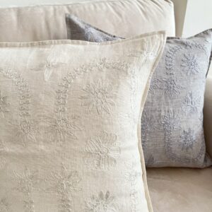 Aari Embroidery Pillow cover