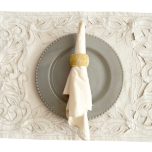 Cutwork Rectangular Placemats (Set of 4)