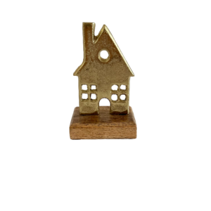 Gold Rader Church with Wooden Base