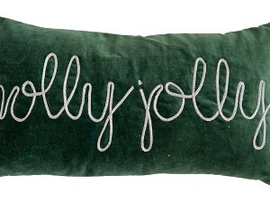 Holly Jolly Pillow Cover