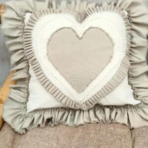 Heart Pillow Cover